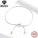925 Sterling Silver Adjustable Foot Chain Anklet For Women ECT016