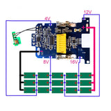 BL1830 BMS PCB Charging Protection Board for 18V BL1815 BL1860 LXT400 Bl185