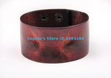 Brown Vintage Men's Surfer Leather Bracelet Wide Cuff