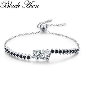 Hot Heart Silver Charm Bracelet Wedding Jewelry