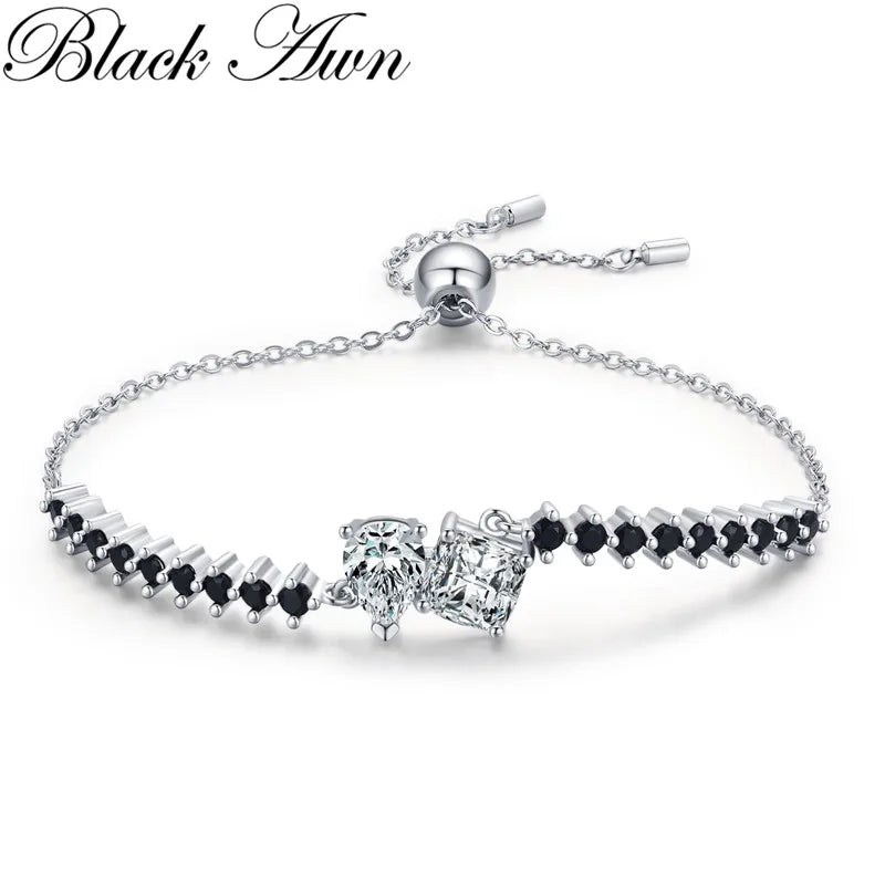 Hot Heart Silver Charm Bracelet Wedding Jewelry