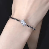 Hot Heart Silver Charm Bracelet Wedding Jewelry
