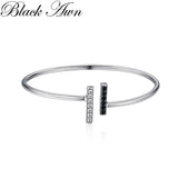 AWN Hot Silver Open Charm Bracelet & Bangle Wedding Jewelry