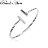 AWN Hot Silver Open Charm Bracelet & Bangle Wedding Jewelry