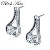 925 Silver Spinel Engagement Earrings for Women T048