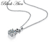 925 Sterling Silver Necklace Slide Pendant Classic Jewelry P112