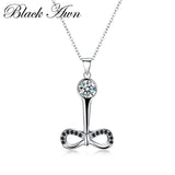 925 Sterling Silver Slide Necklace for Women Pendants Jewelry