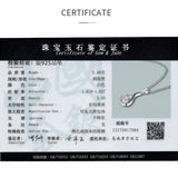 Water-Drop Necklace for Women Sterling Silver Jewelry P084