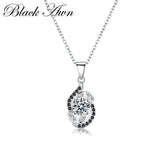 925 Silver Fine Jewelry Engagement Necklace for Women
