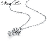925 Silver Black Awn Women's Wedding Pendant