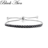 AWN Silver Charm Bracelet Women Wedding Jewelry S010