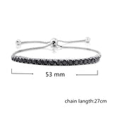 AWN Silver Charm Bracelet Women Wedding Jewelry S010