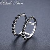 Silver Spinel Rings Hollow Jewelry G002