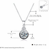 Black Awn Slide Necklaces Pendants 925 Sterling Silver Jewelry