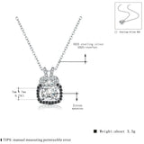 [BLACK AWN] 925 Silver Spinel Slide Necklace Pendant