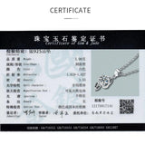 [BLACK AWN] Vintage Leaf Row Spinel Stone Necklaces Pendants