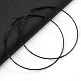 12CM Oversized Hoop Earrings Basketball Punk Jewelry Oorbellen