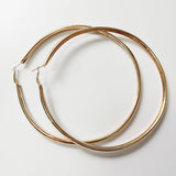 12CM Big Hoop Earrings Basketball Brincos Large Circle Loop