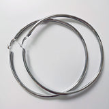 12CM Big Hoop Earrings Basketball Brincos Large Circle Loop