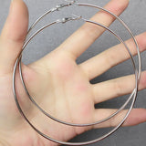 Big Hoop Earrings for Women Statement Jewelry