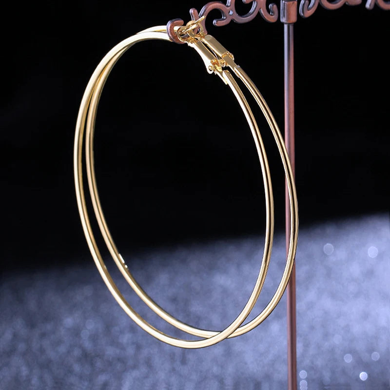 Big Hoop Earrings for Women Statement Jewelry