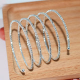 Crystal Multi-layer Cuff Bangle Bracelets Bridal Wedding Jewelry