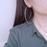Large Hoop Earrings for Women Basketball Star Circle Jewelry