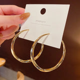 Statement Big Hoop Earrings for Women