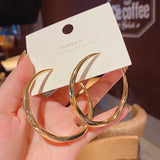 Statement Big Hoop Earrings for Women