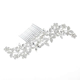 Rose Crystal Bridal Hair Combs Wedding Headpiece