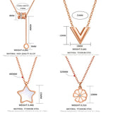 Stainless Steel Daisy Choker Necklace Women Jewelry