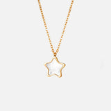 Stainless Steel Daisy Choker Necklace Women Jewelry