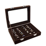 BLOONG Velvet Jewelry Storage Box with Lock