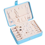 Jewelry Organizer Box Earrings Rings Necklace Display Holder Storage Case