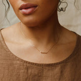 925 Silver Mama Chain Necklace Fine Gift Glossy Clavicle Letter