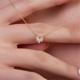 925 Silver Pearl Pendant Evil Eye Zircon Necklace Women Gift