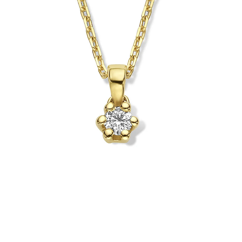 925 Silver Zircon Pendant Choker Chain Clavicle Jewelry