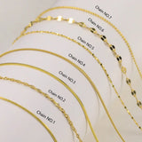BOAKO 925 Silver Women's Necklaces Water-wave Beads Chain 40