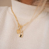 Heart Satr Moon Necklace Silver 925 Jewelry Charms Chains Choker Bijoux Femme