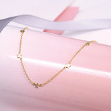 925 Silver Star Chain Necklace for Women