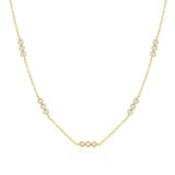 S925 Silver Zircon Clavicle Necklace Daily Wear Women's Stacked Collar