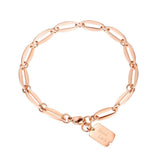 Good Luck Tag Charm Beach Bracelet for Women Girls