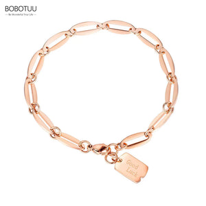 Good Luck Tag Charm Beach Bracelet for Women Girls