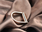 Titanium Stainless Steel Engagement Wedding Rings For Women BR17042