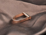 Titanium Stainless Steel Engagement Wedding Rings For Women BR17042