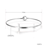 Romantic Cross Cuff Bracelets & Bangles For Women
