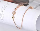 Titanium Steel Chain Bracelet Roman Numerals BB2001