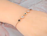Titanium Steel Chain Bracelet Roman Numerals BB2001