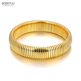 Waterproof Stainless Steel Metal Bangle Bracelet for Women BB23130