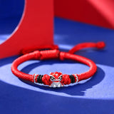 S925 Silver Birth Year Lion Bracelets